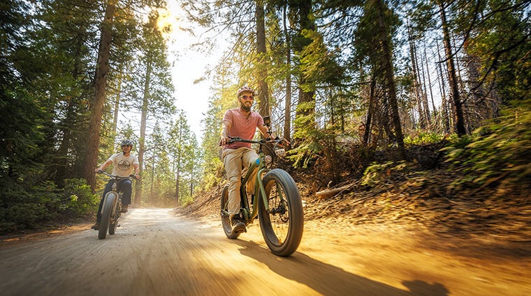 Mountain Biking at Tenaya at Yosemite