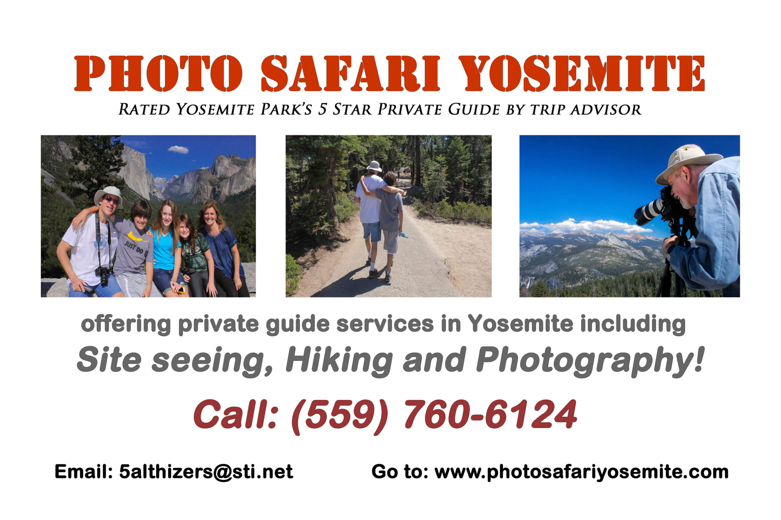 Photo Safari Yosemite and Yosemite Guide2Go