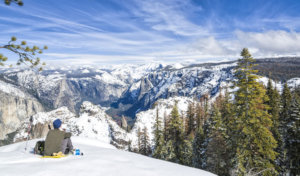 snowshoeing Yosemite