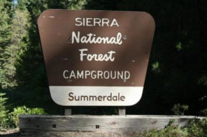 summerdale campground sign