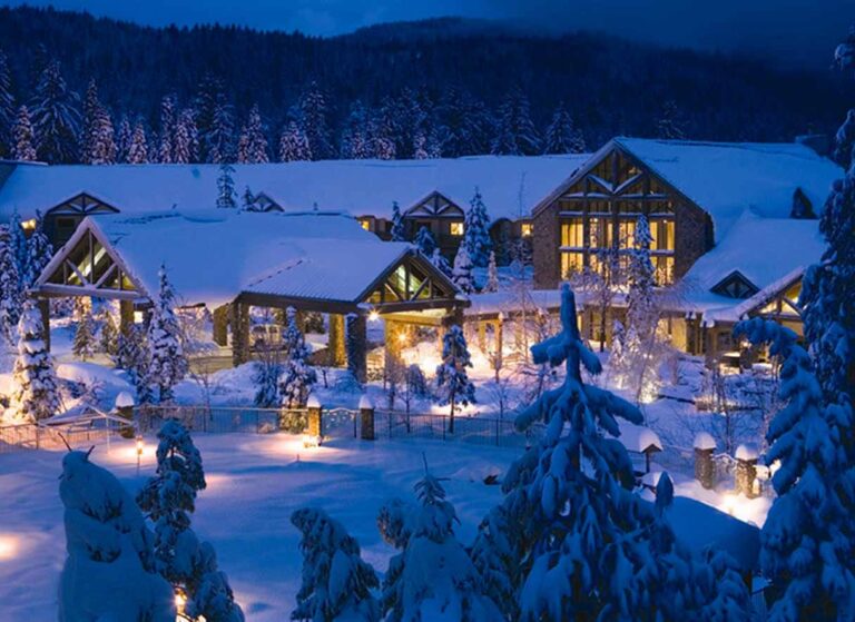 Tenaya Winter Evening Exterior