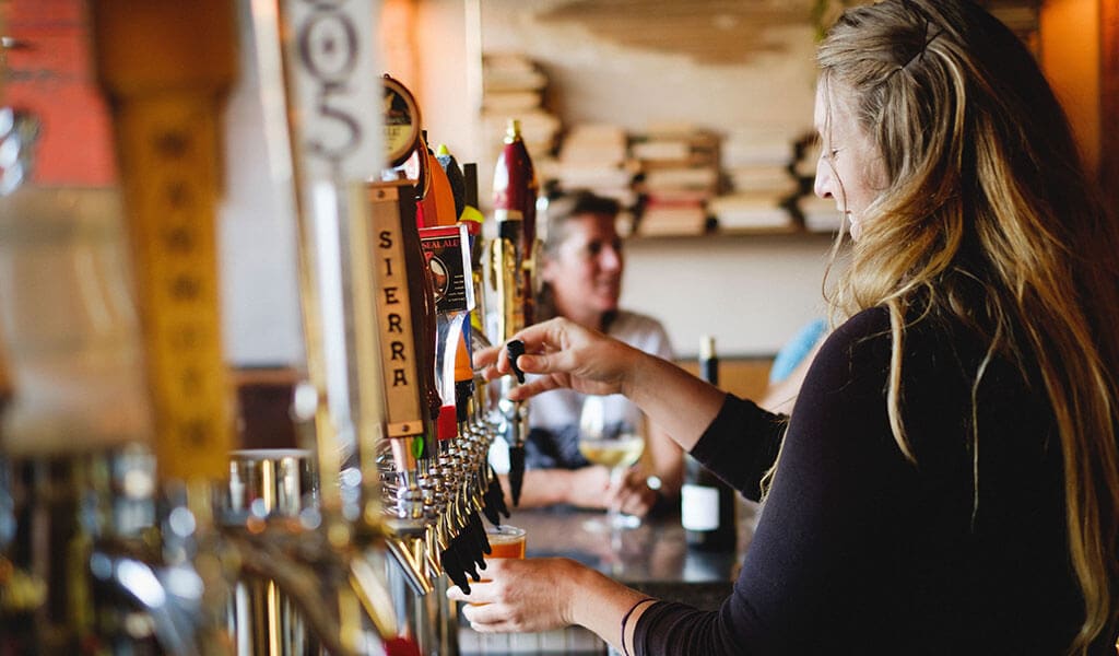 Great beer on tap in Yosemite Mariposa County