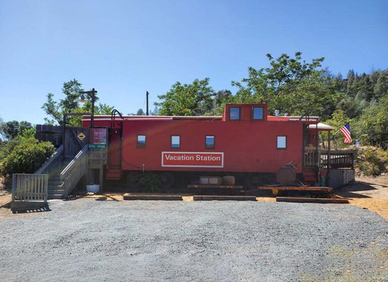 The Vacation Station Caboose Ext