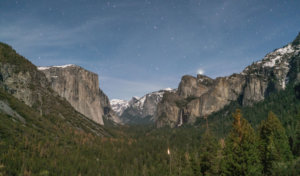 stargazing winter Yosemite