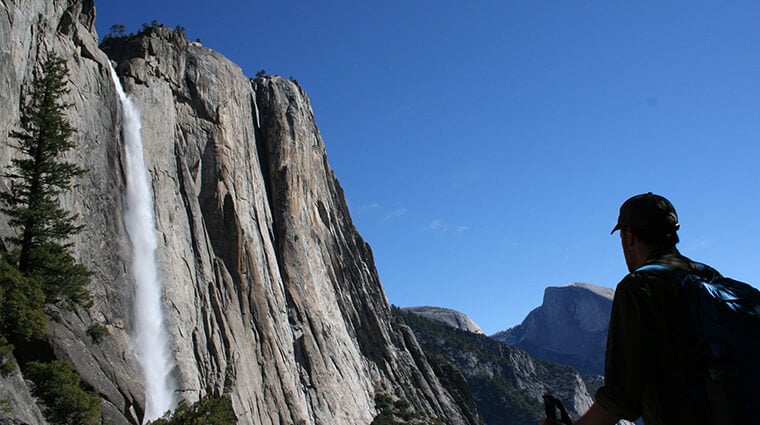 Upper Yosemite Falls Trail. Photo by Noel Morrison.