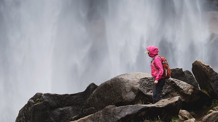 Vernal Fall in Spring | vernal falls hike