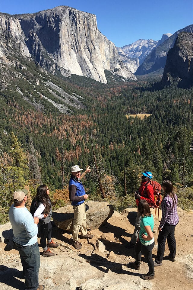 Group on a Yosemite Conservancy tour