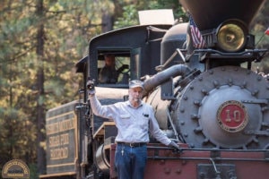 Friendly and knowledgeable staff at the Yosemite Mountain Sugar Pine Railroad