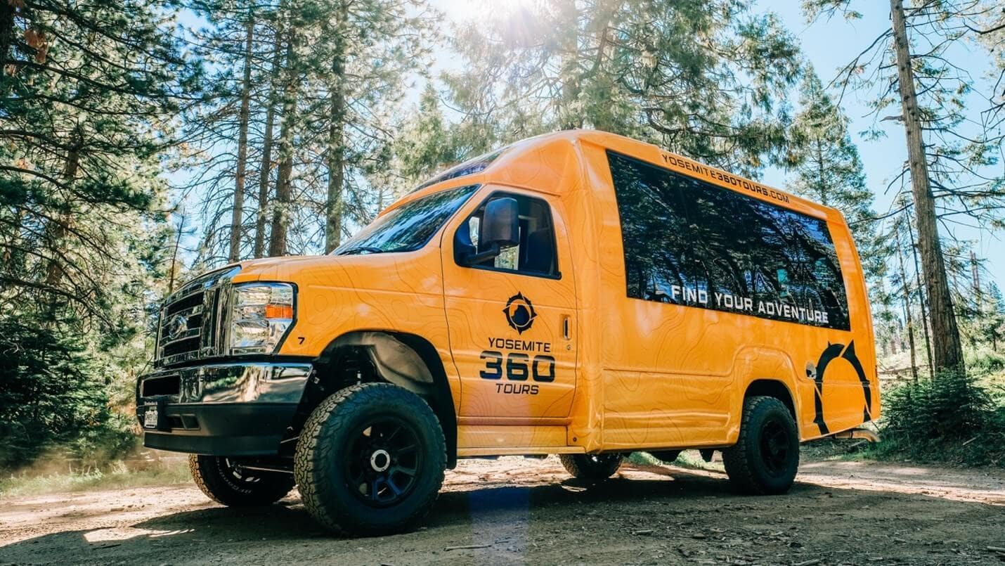 Yosemite 360 Tours bus