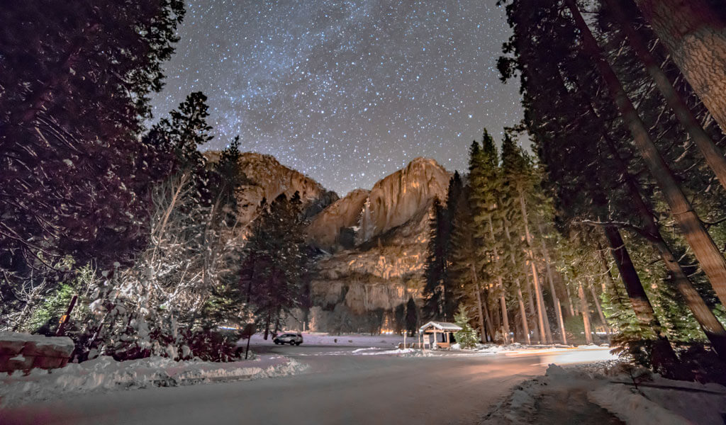 stargazing season in Yosemite