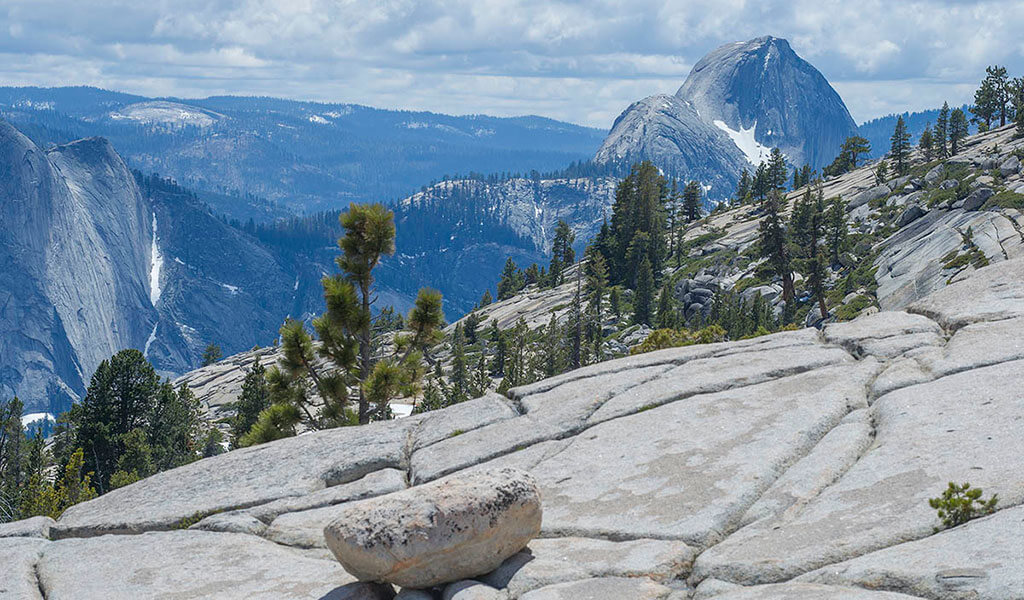 View of Half Dome from Olmsted Point