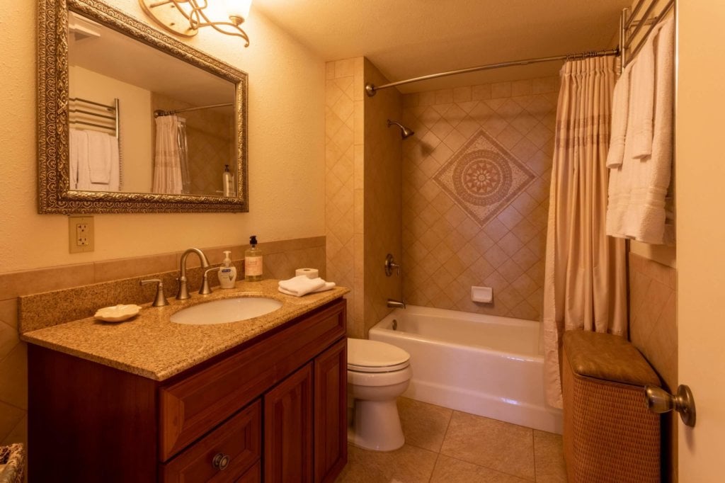 bathroom with tub