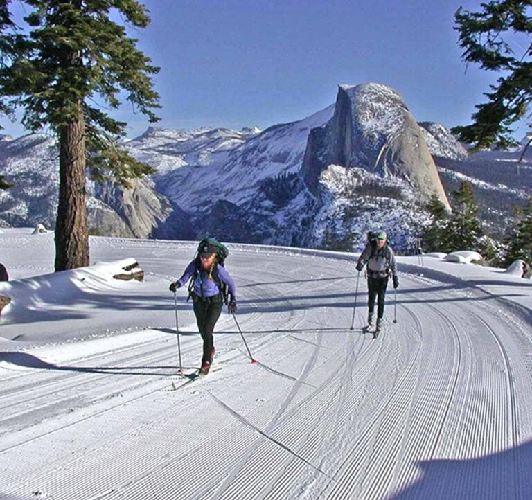 cross country skiing in yosemite