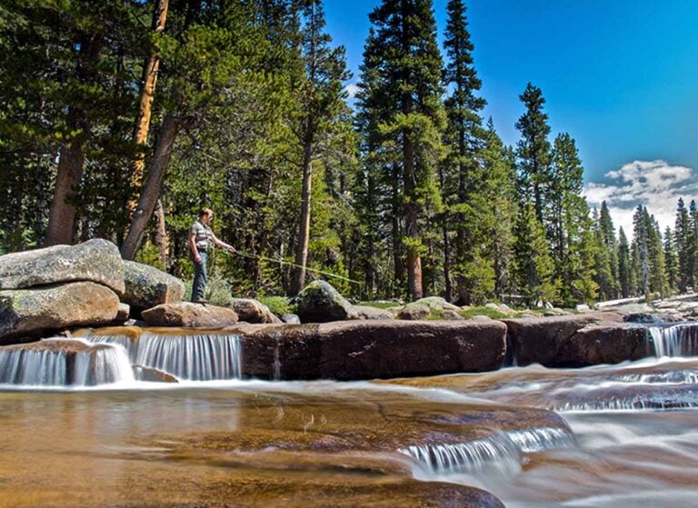 fishing in yosemite