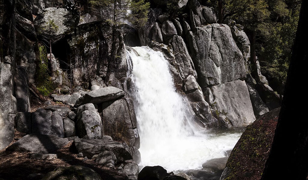 Lower Chilnualna Fall in peak spring flow