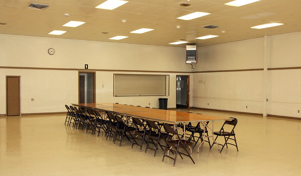 Meeting room at the Mariposa County Fairgrounds
