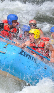 rafting in yosemite