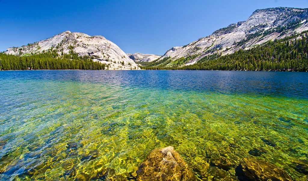 Tenaya Lake from the west side