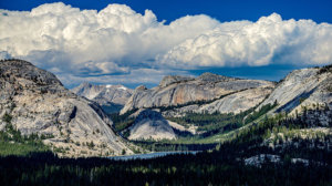 A view of Tenaya Lake from Tioga Road (Highway 120 East)