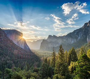 Sunrise at Tunnel View