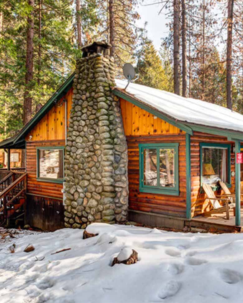 winter cabin rentals in yosemite