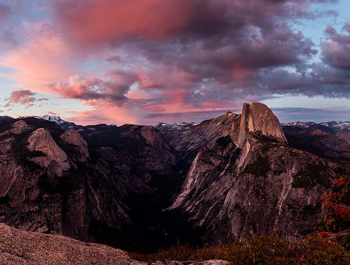 yosemite itineraries