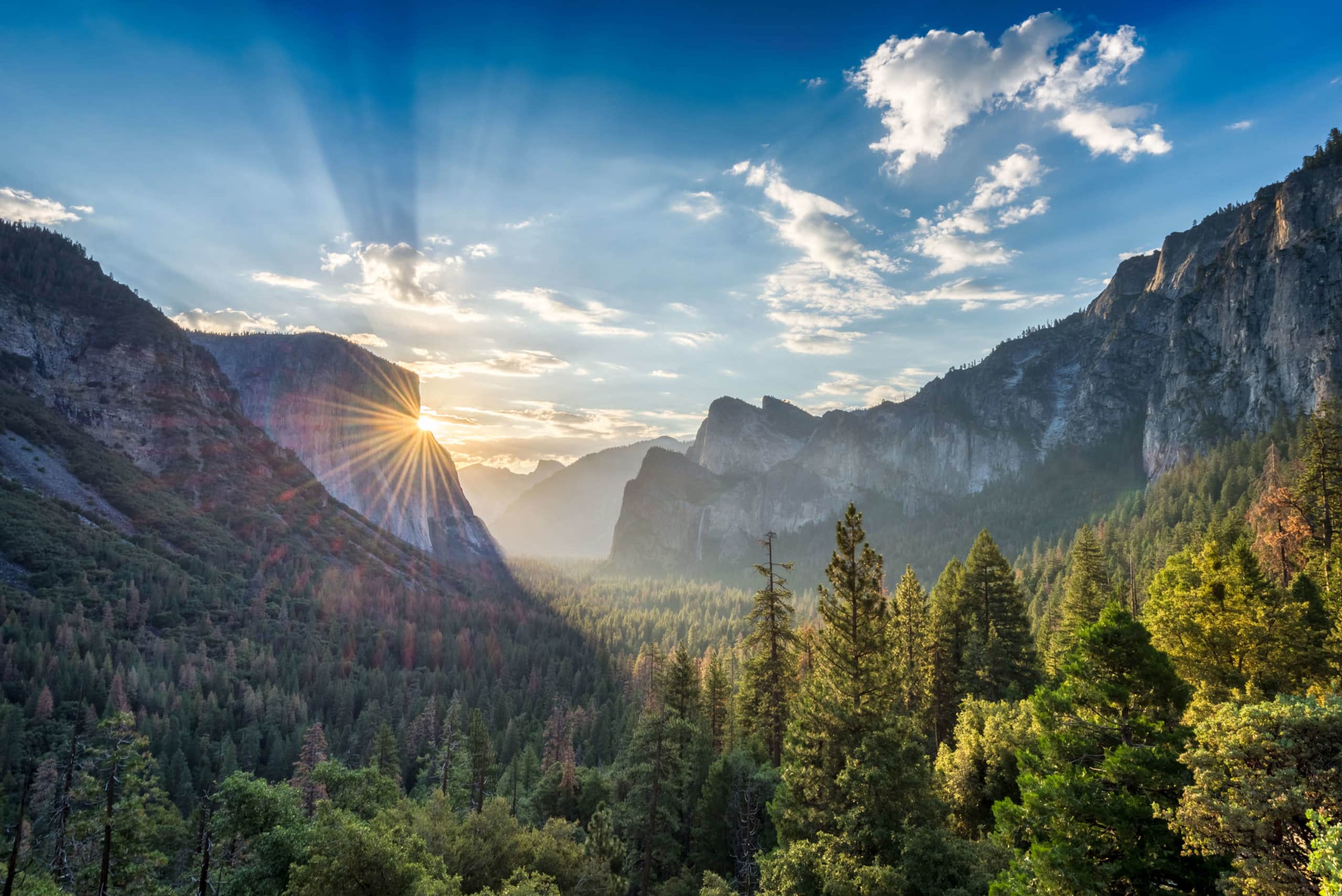 Sunrise at Yosemite National Park