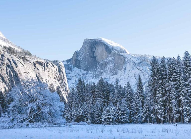 yosemite winter travel