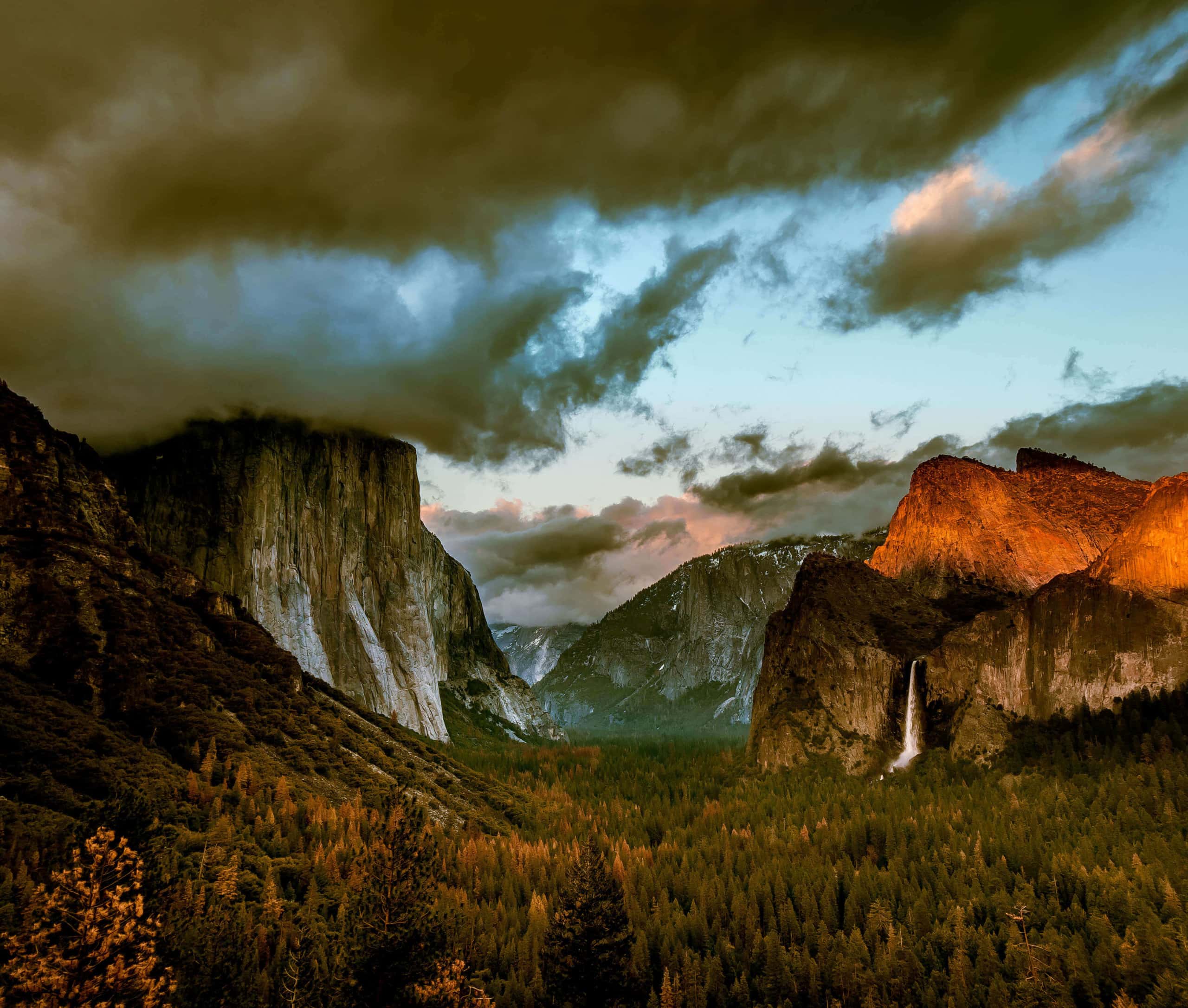 inspiration point,, autumn, fall, yosemite