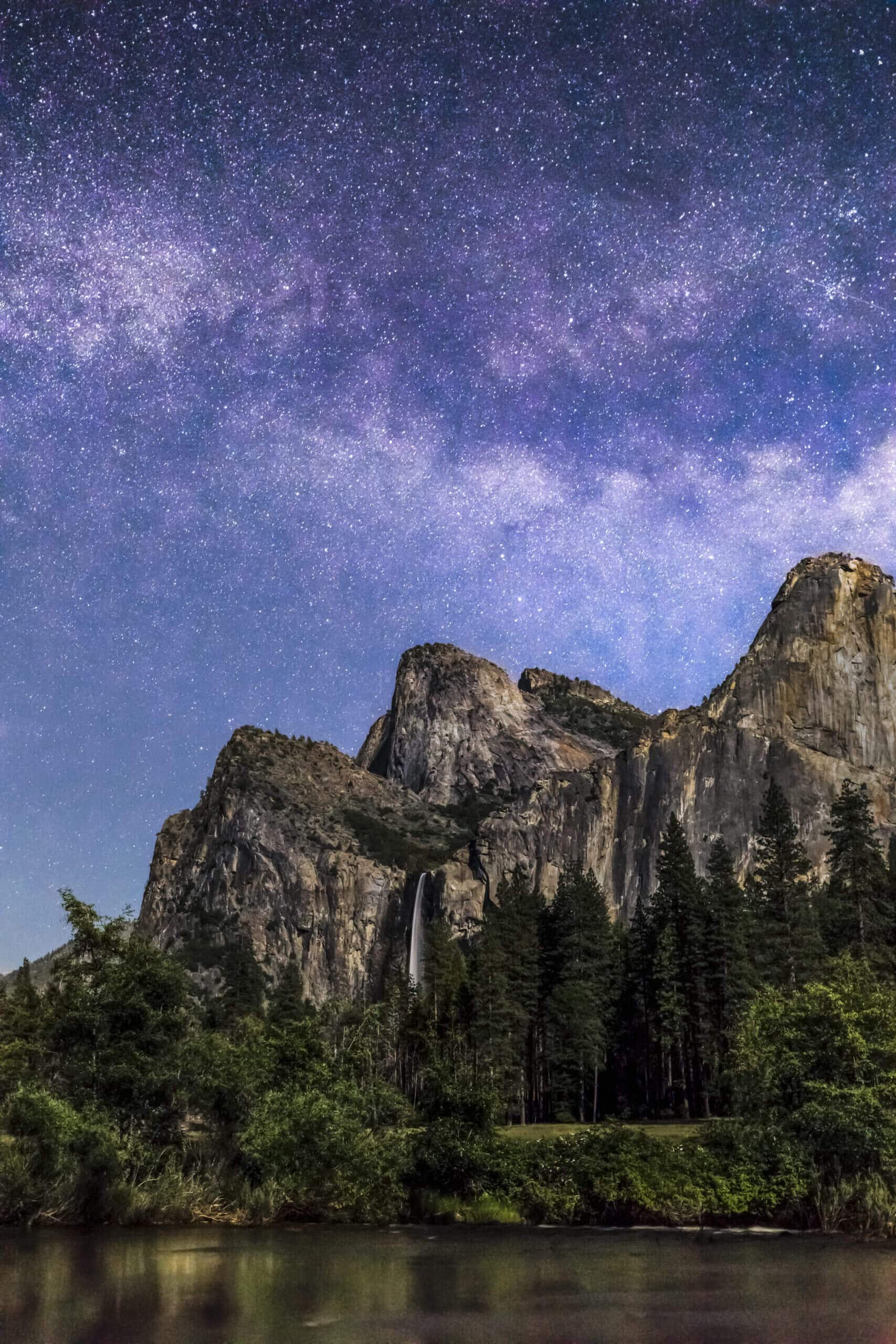 best stargazing in California at Yosemite