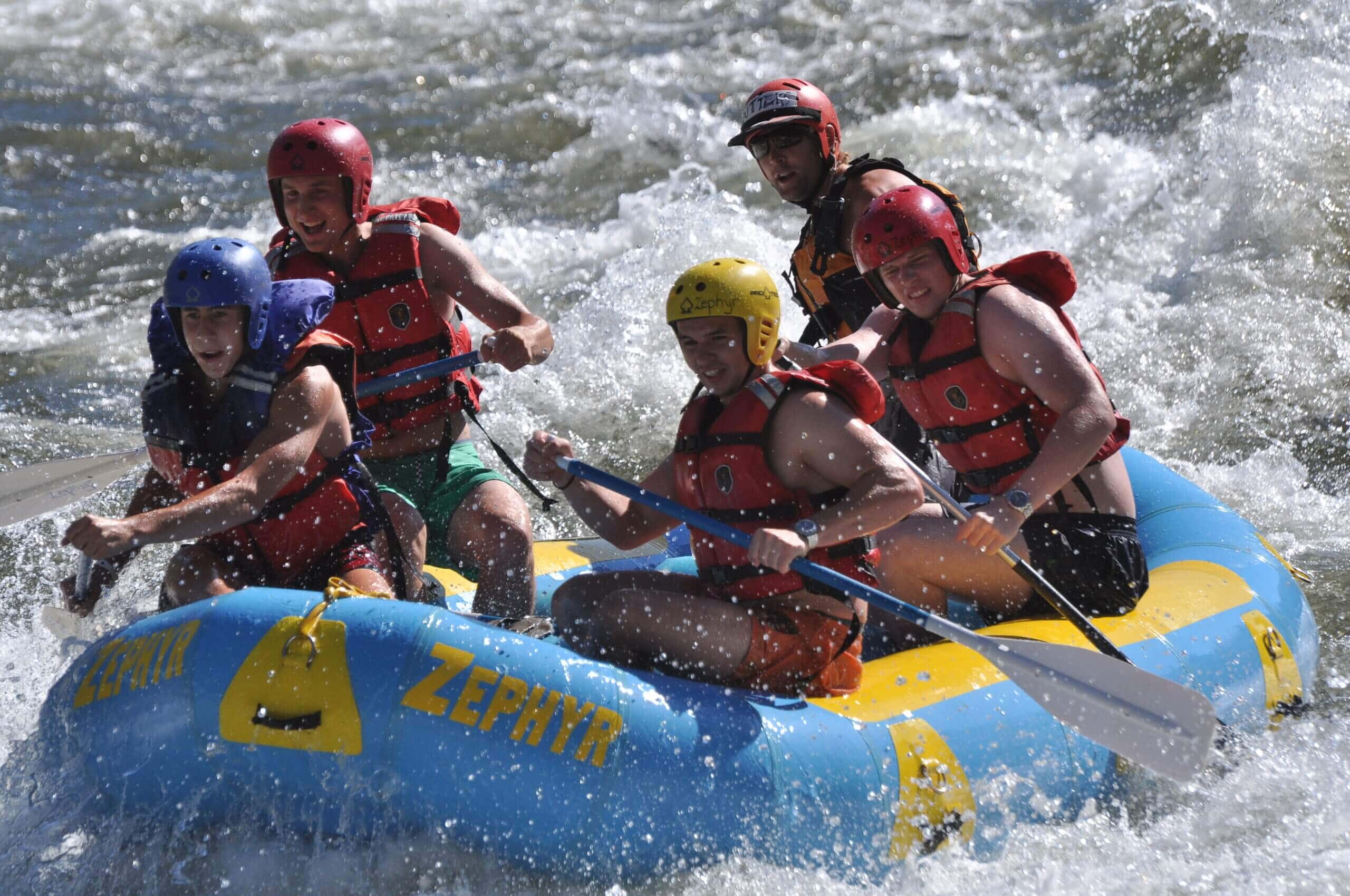 whitewater rafting outdoor adventure travel