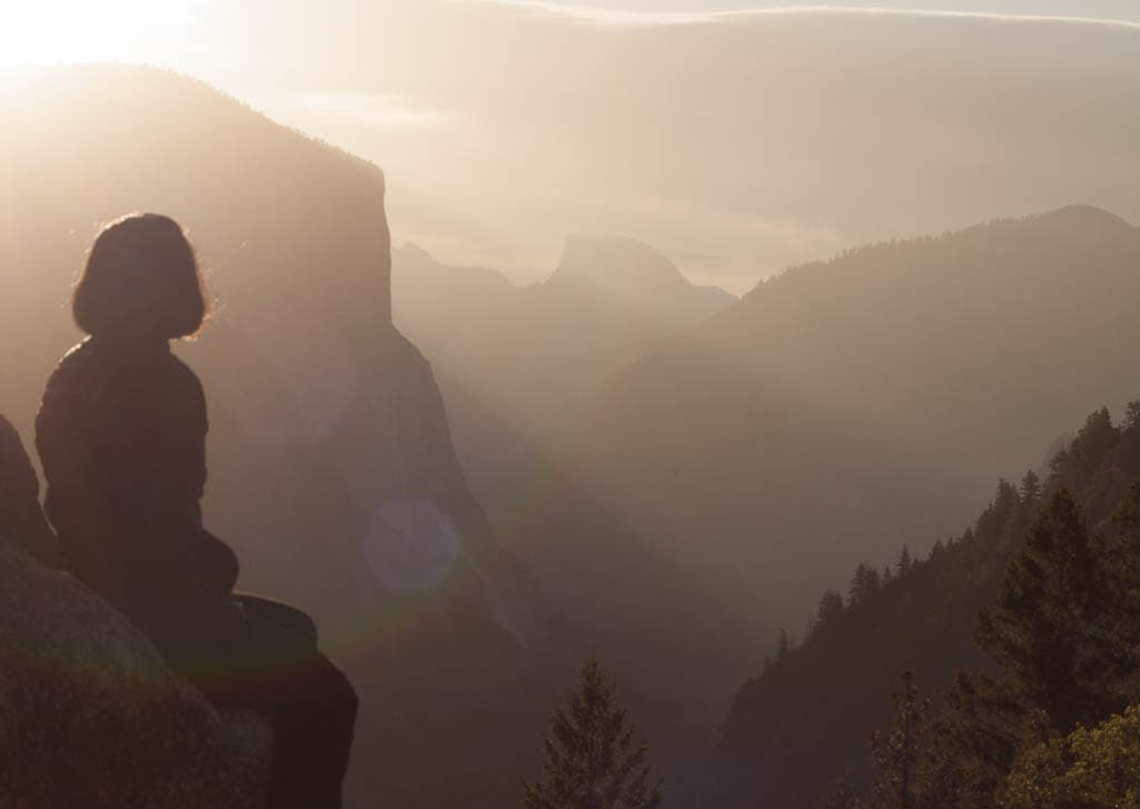 Sunrise in Yosemite