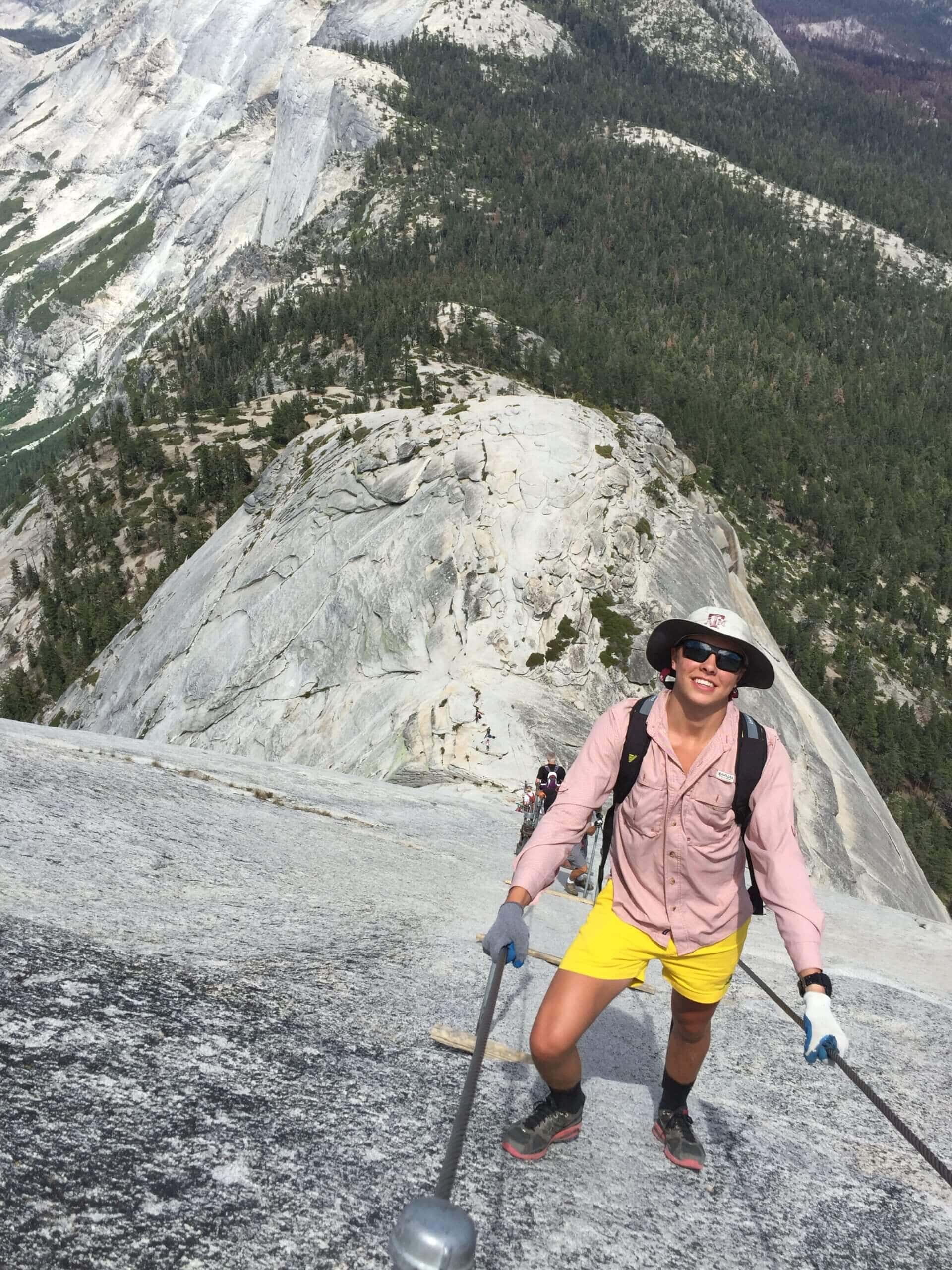 hiking Half Dome