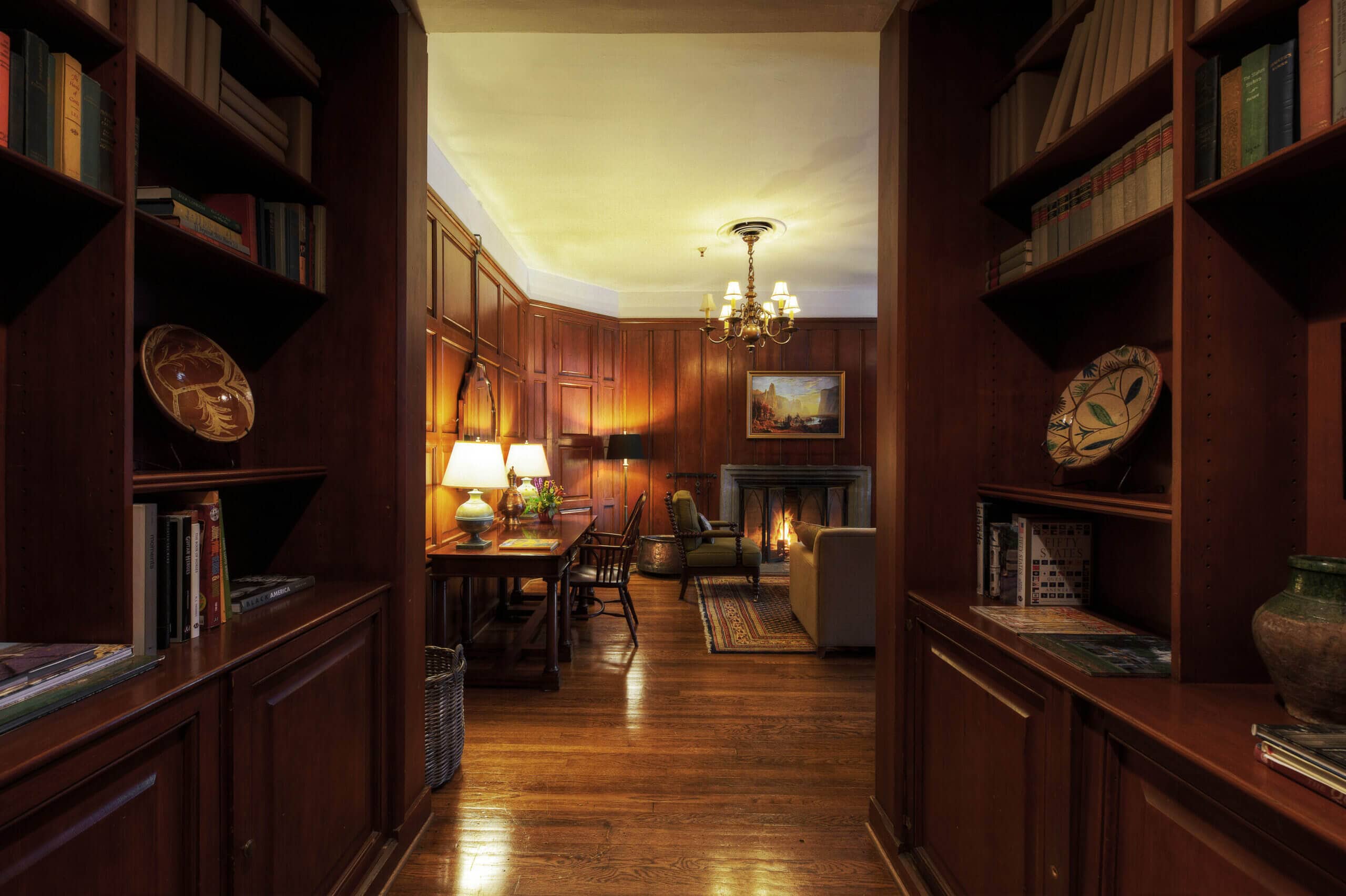 Library Suite entrance at The Ahwahnee hotel in Yosemite