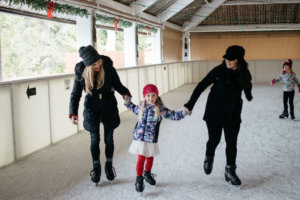 ice skating at tenaya lodge ice skating rink