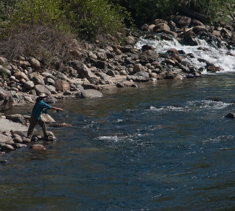 Flyfishing on the Merced River