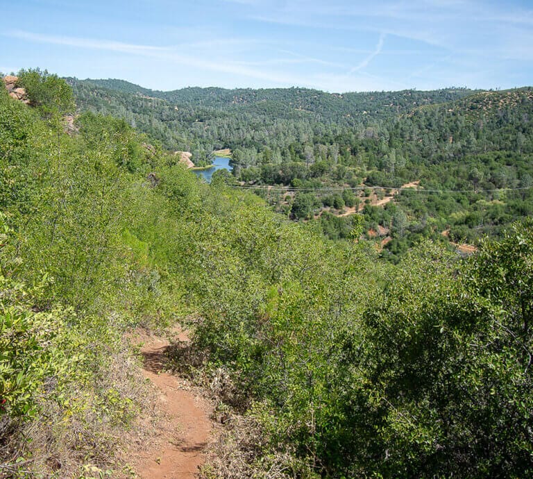 hiking trail at Stockton Creek Preserve