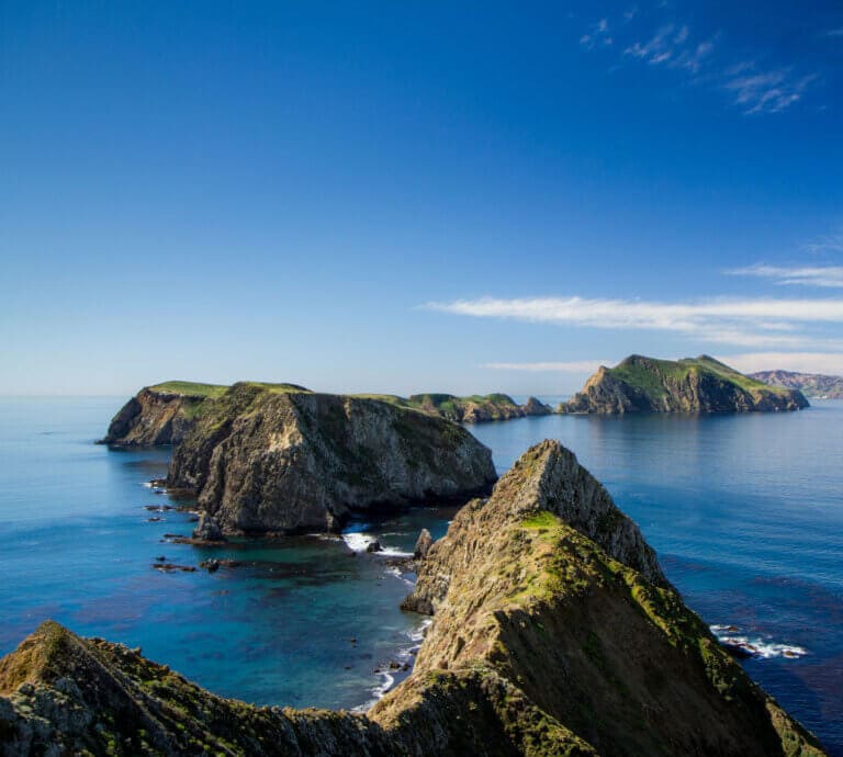 View over Channel Islands