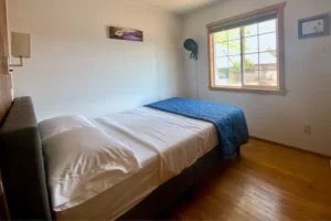 bedroom with queen bed