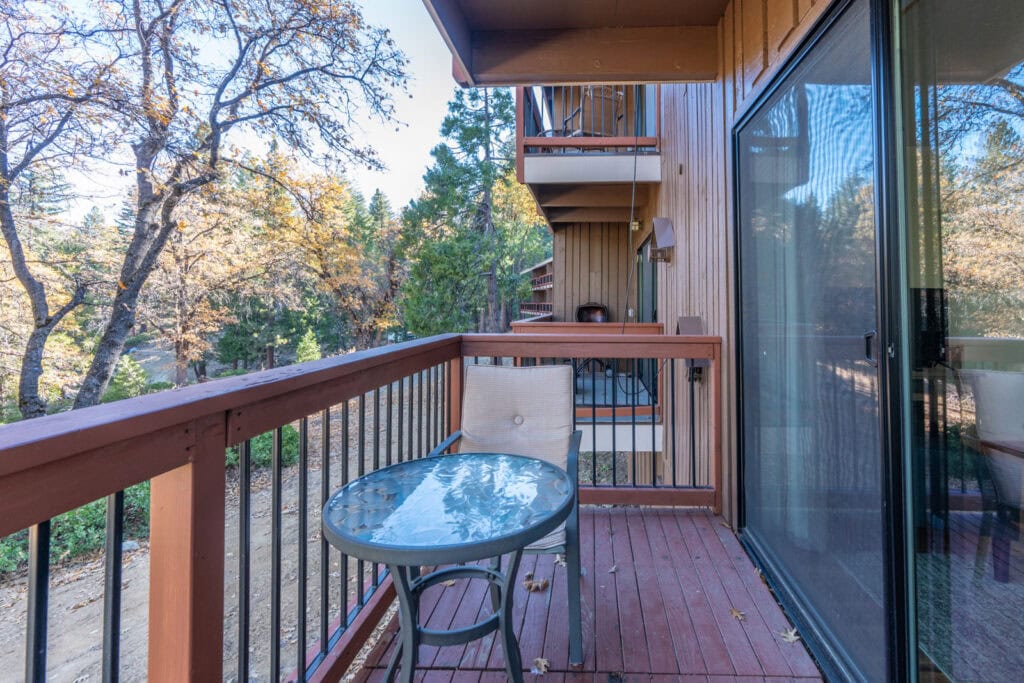 deck with outdoor seating