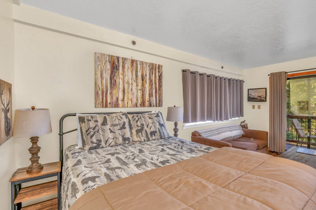 queen bed