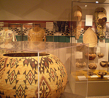 baskets in the Yosemite Valley Museum