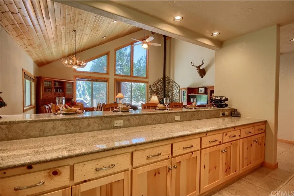 dining bar area