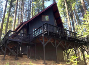 exterior of cabin