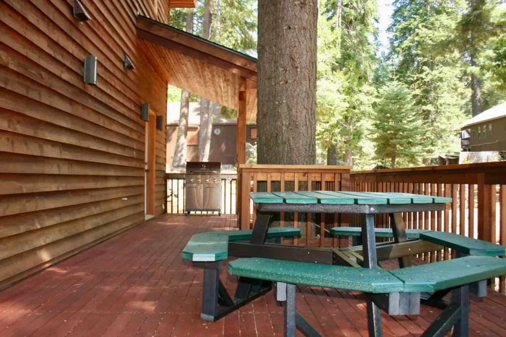 deck with outdoor seating