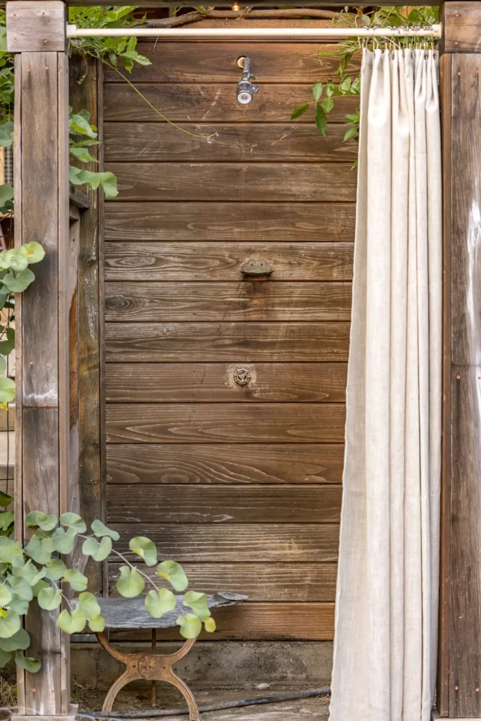 outdoor shower