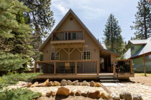 exterior of cabin