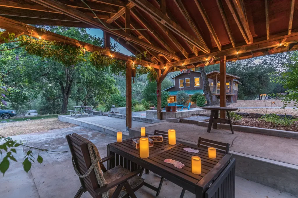 outdoor patio with outdoor seating