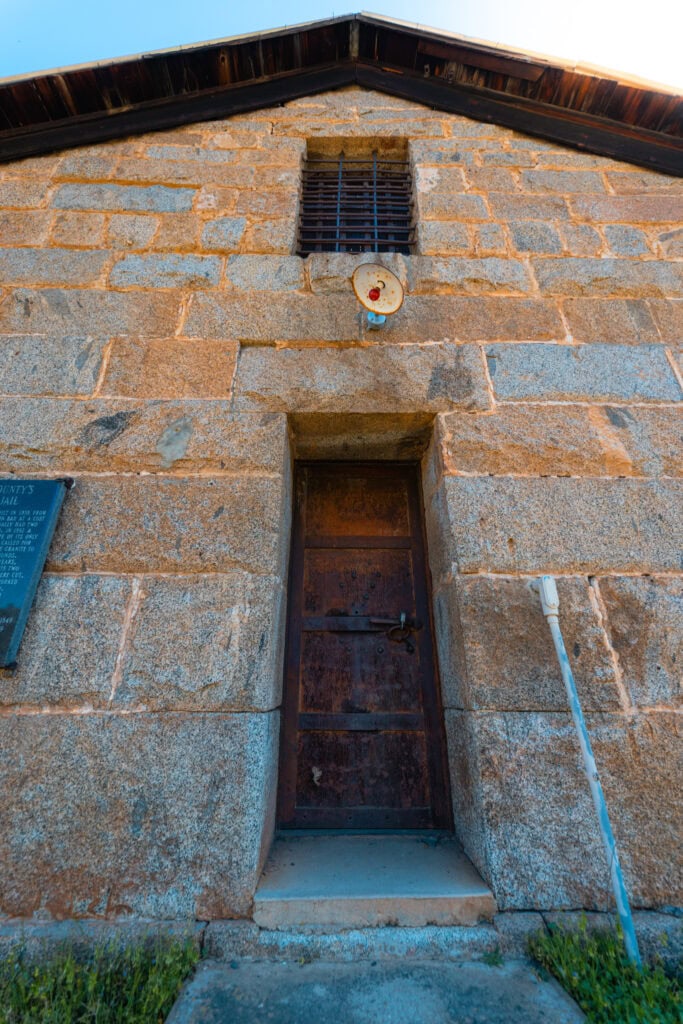 old stone jail