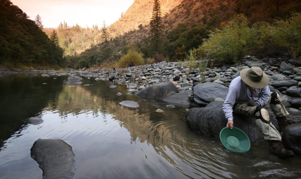 gold panning